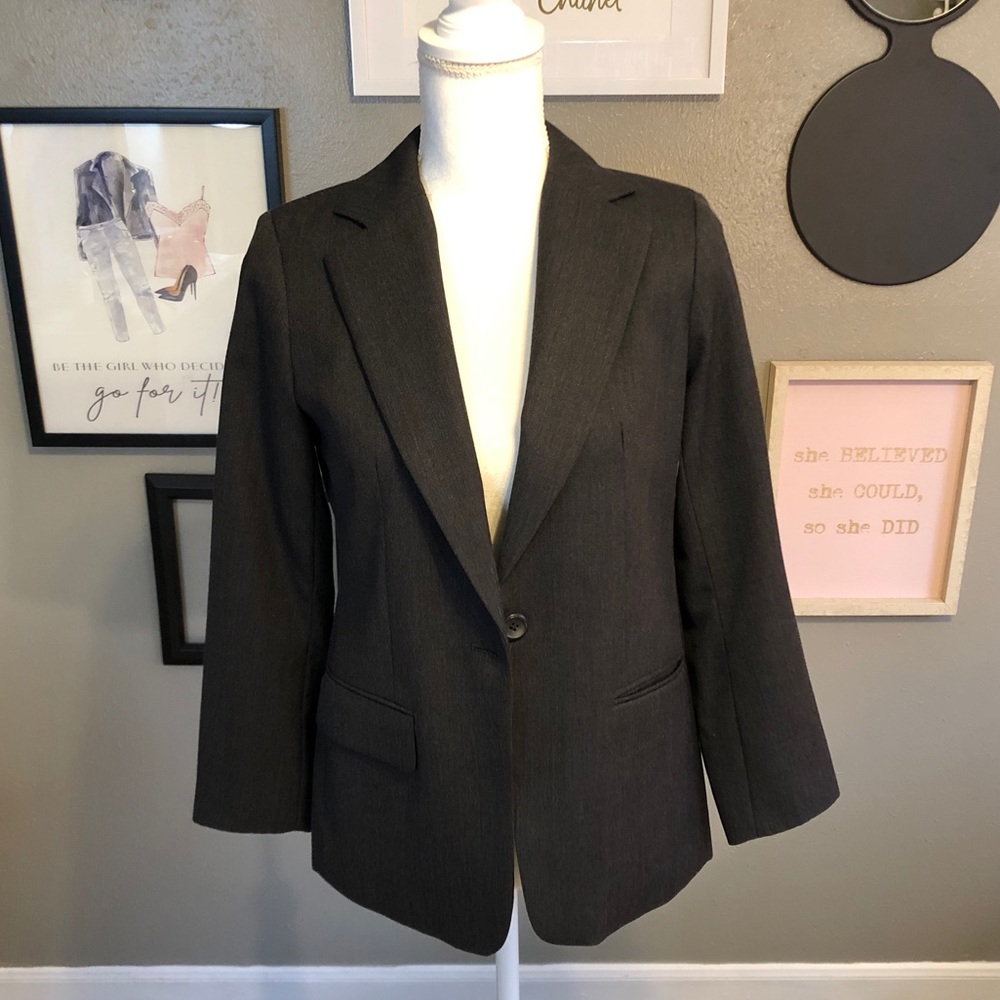 Pendleton Dark Gray Wool Single Button Blazer 4p - image 8